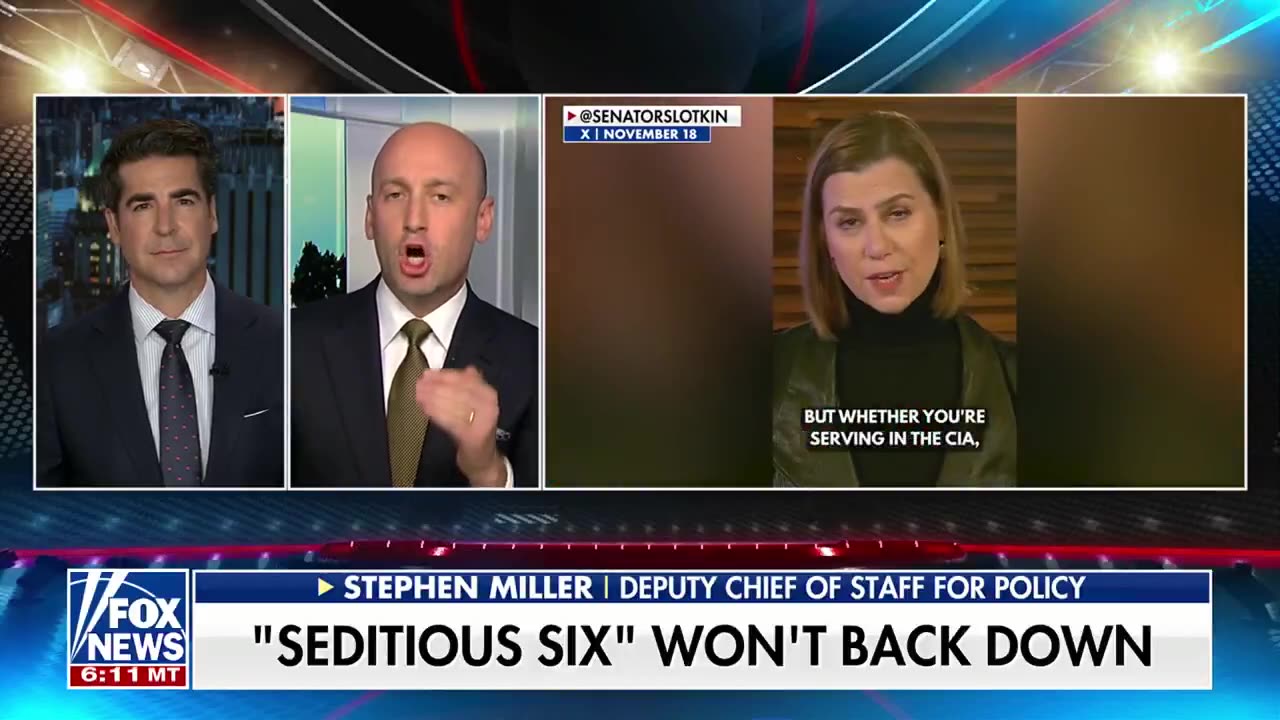 Stephen Miller just went NUCLEAR on the SEDITIOUS SIX