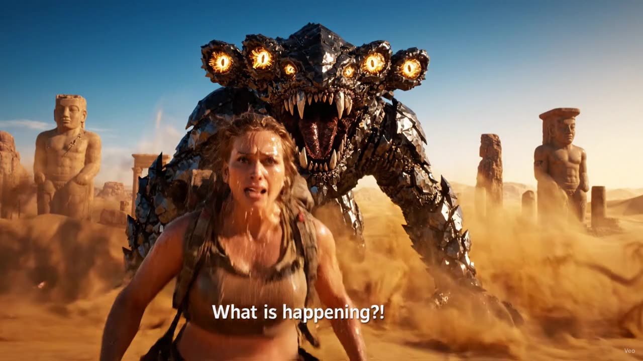 The Giant Monster Beneath the Dunes Nearly Caught Me