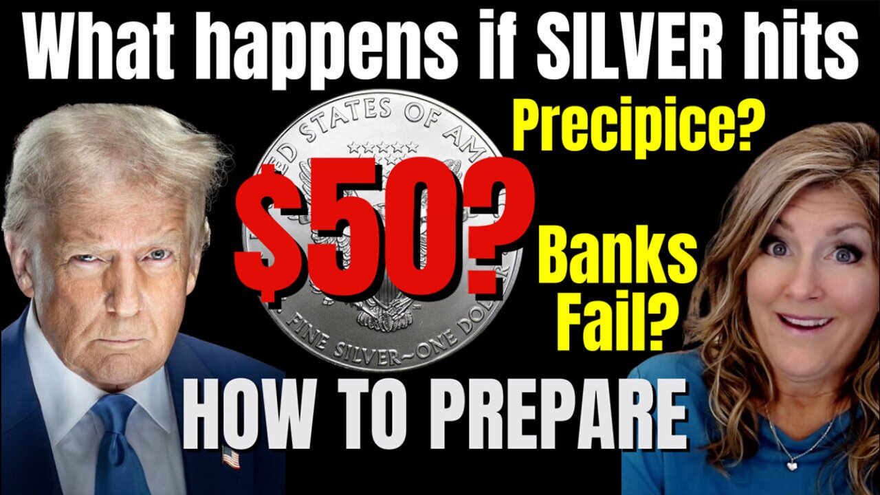 Melissa Redpill Update Oct 6: Silver At $50 Trigger Bank Failure? Precipice! Urgent Message