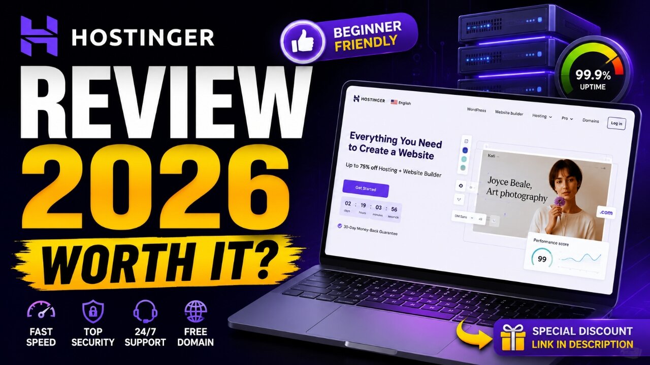 Hostinger Review 2026 | Is Hostinger Really Worth It? | Full Hosting Review