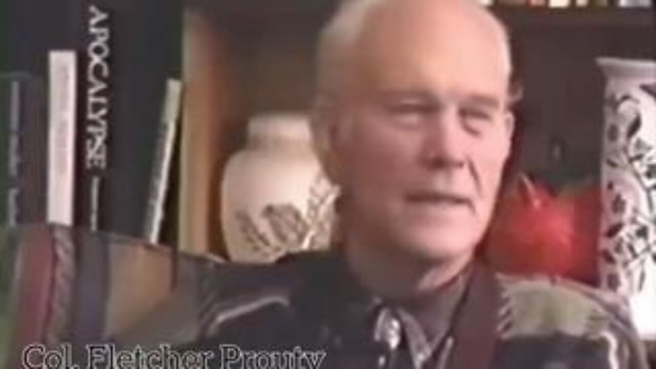 Colonel Fletcher Prouty: Rockefeller Invented The Term Fossil Fuel To Inflate The Price Of Oil