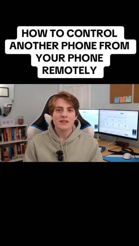 How to control another phone from your phone remotely