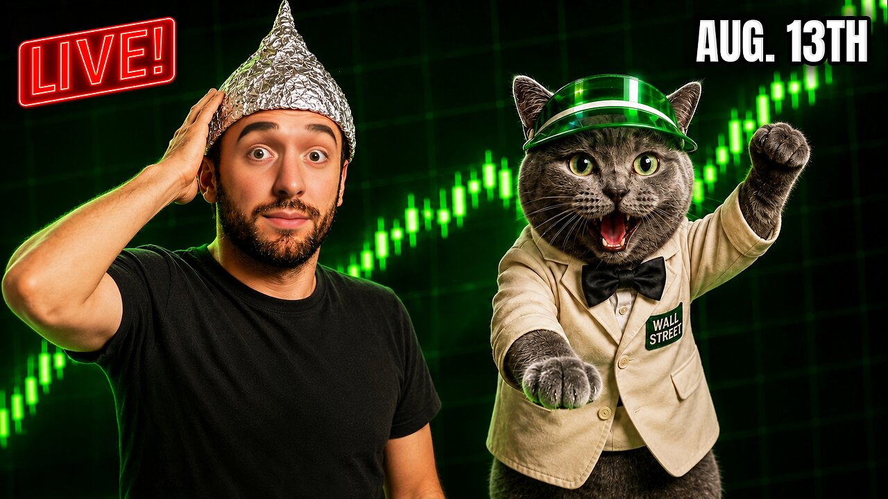 LIVE DAY TRADING MARKET OPEN: AI Stock Analysis & More PPI Inflation Data
