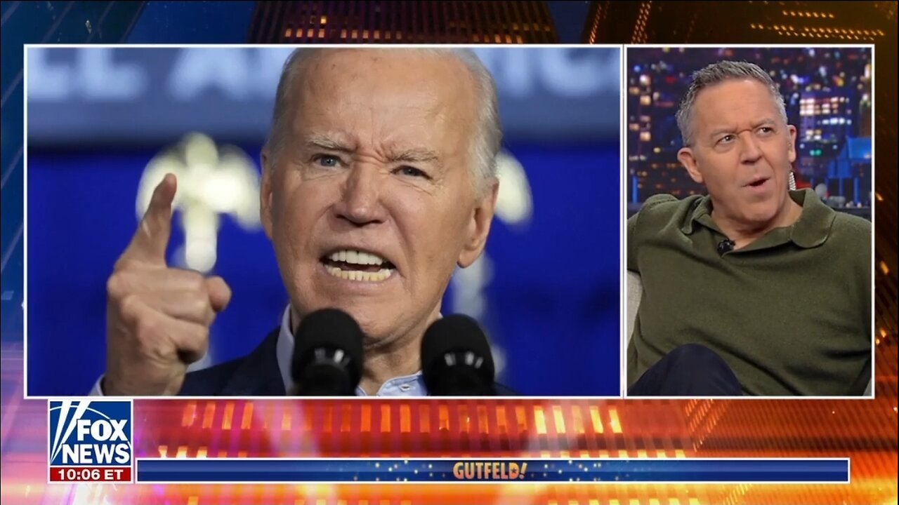 Gutfeld: Trump Did The Work Biden Couldnt Do