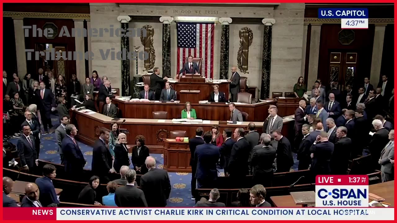 Democrats Shout NOOO! As House Republicans Seek Moment Of Prayer For Charlie Kirk