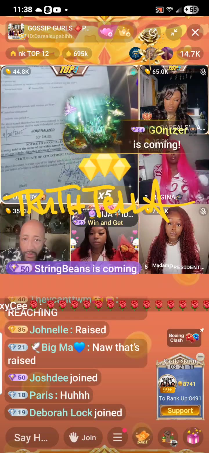 GOSSIP GURLS SILK PAJAMA & LOSER TEA PARTY WAS ABSOLUTE PROOF QUEEN TOMIKAY RUNS BIGO & HAS THE ENTIRE APP IN A CHOKEHOLD LIKE NOBODY HAS EVER BEFORE DESPITE NOT ALWAYS MAKING THE BEST DECISIONS