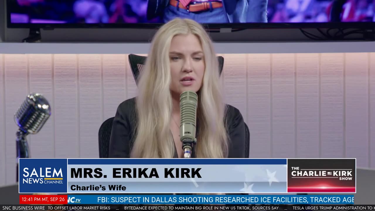 Charlie Kirks Widow Reveals Plans For The Future Of TPUSA, His Radio Show