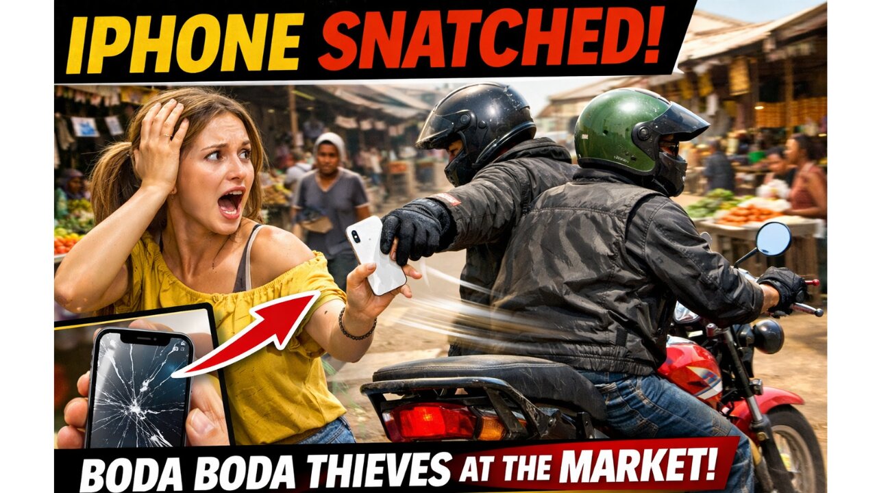 Tourist Iphone Stolen By Thieves On Motorbike In Nairobi