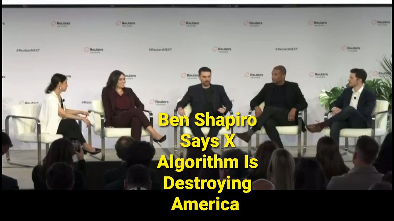 Ben Shapiro States X & Big Tech Algorithms Are Literally DESTROYING America Right Now!