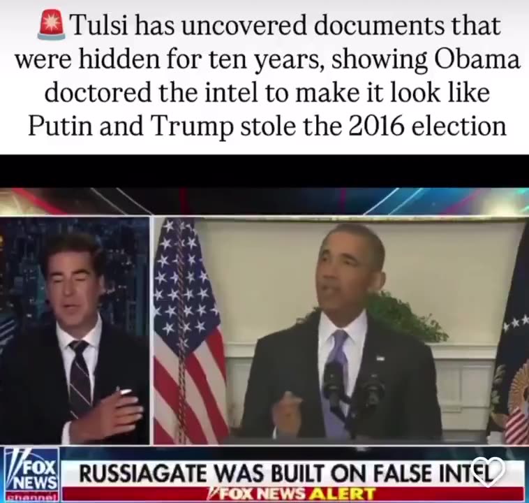 Amazing Tulsi Gabbard found those 10 year old Documents!