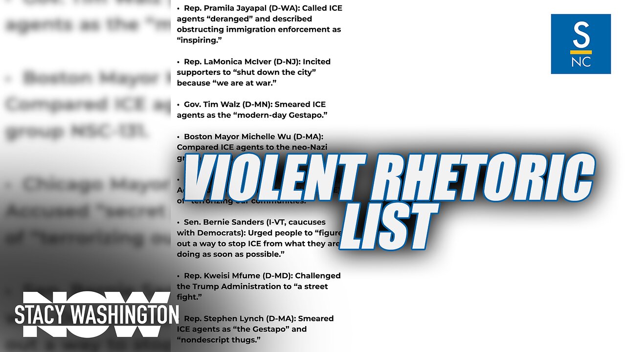 The List Goes on and on with the Lefts Violent Rhetoric