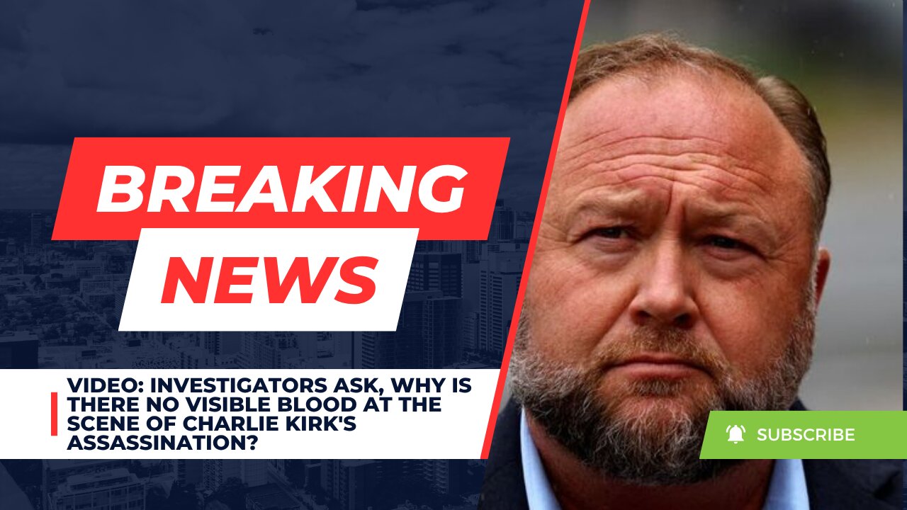Investigators Ask, Why Is There No Visible Blood At The Scene Of Charlie Kirks Assassination?