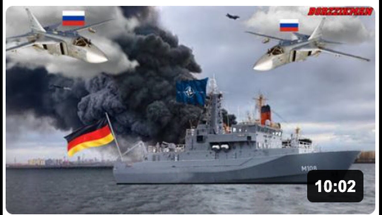 That was INSANE: Russian Su-24 Tactical Bombers Attacked German Frigate HAMBURG in the Baltic Sea