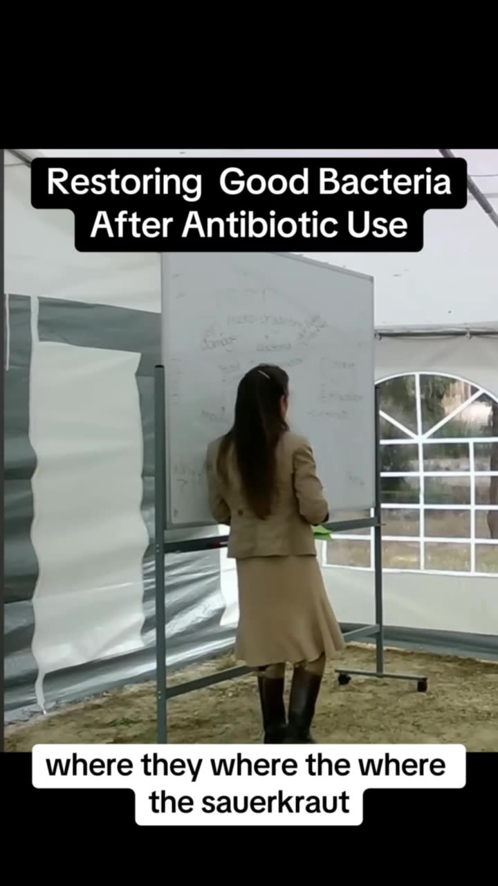 Barbara O’Neill-Restoring good bacteria after antibiotic use