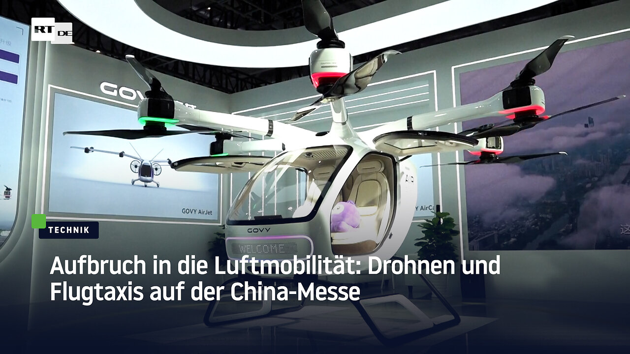 Aufbruch in die Luftmobilität: Drohnen und Flugtaxis auf der China-Messe