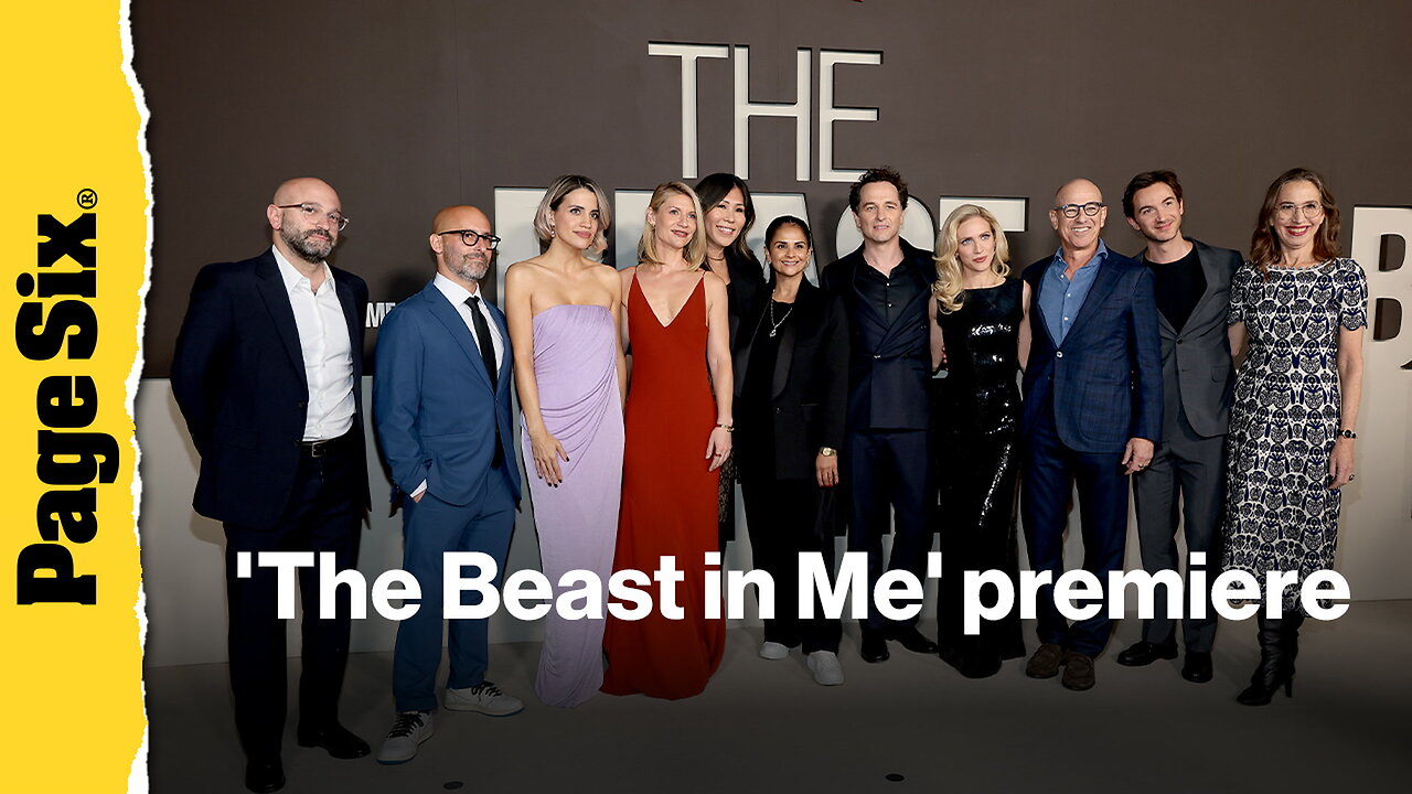 Claire Danes, Brittany Snow, Matthew Rhys and more celebrities attend The Beast in Me premiere