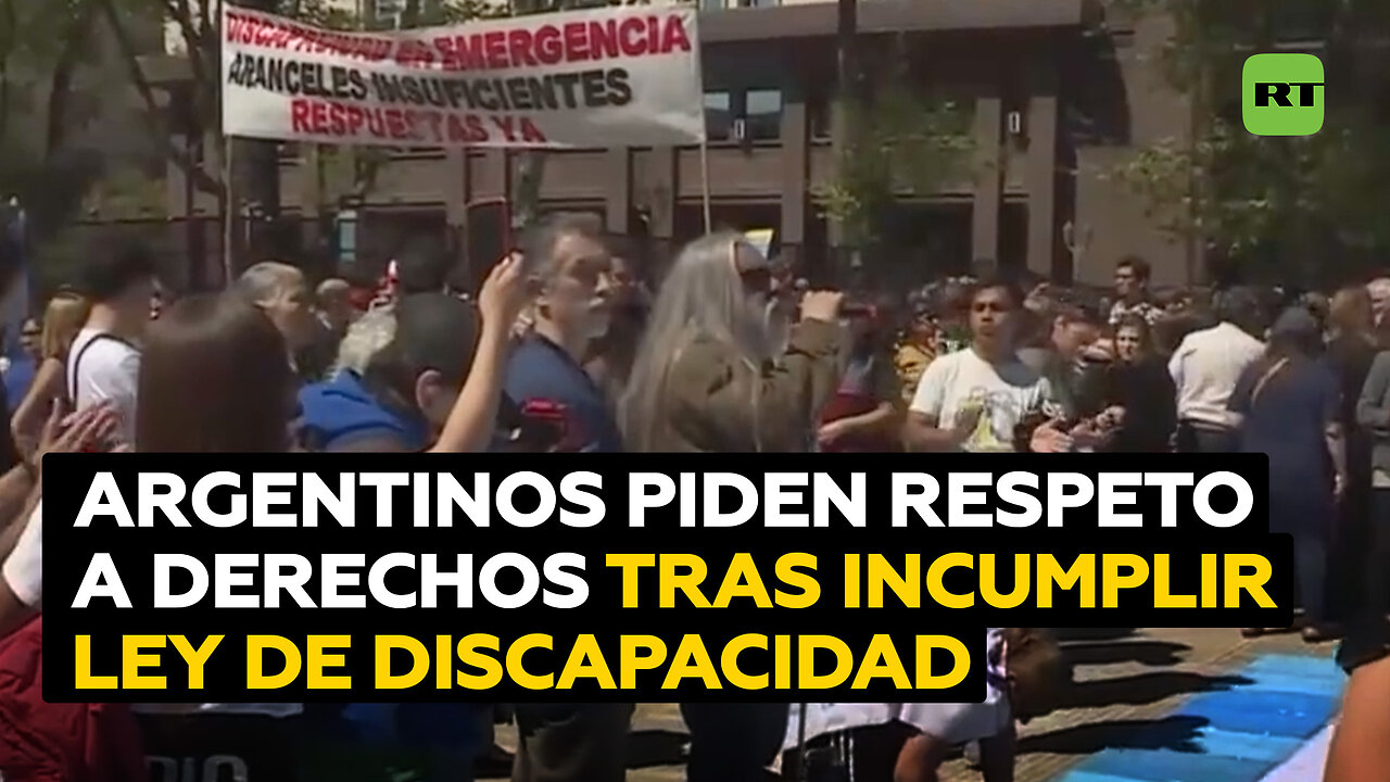 Argentinos denuncian que incumplir la Ley de Emergencia en Discapacidad amenaza la democracia
