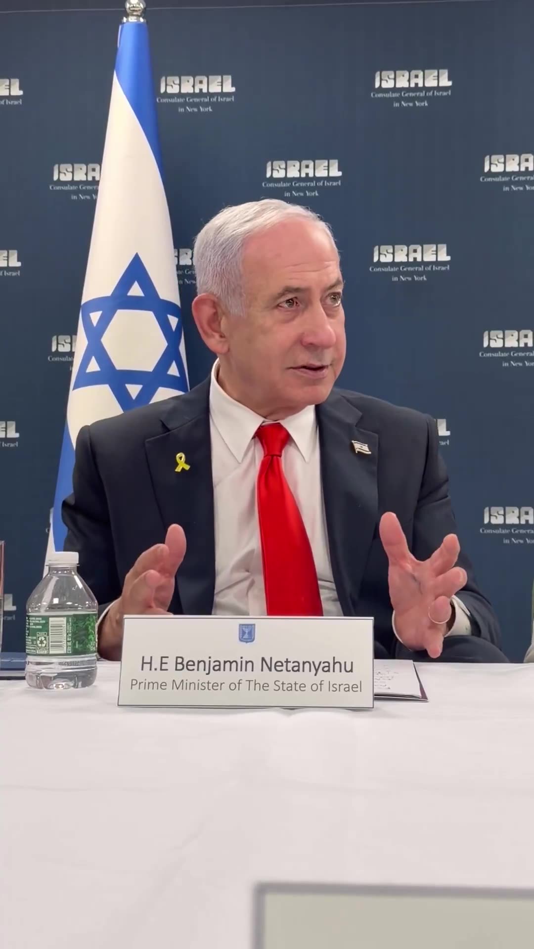 Netanyahu mission-briefed American influencers today, stating TikTok is the most important