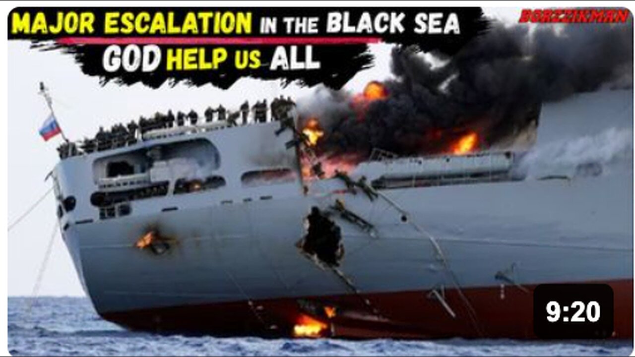 TENSIONS RISE: NATO sank two Russian Vessels in the Black Sea┃Moscows Response SHOCKED the WEST
