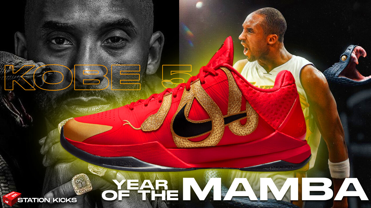 THE NEW NIKE KOBE 5 YEAR OF THE MAMBA ARE SPECIAL!🔥