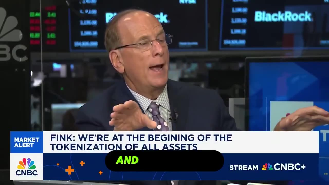 BlackRocks Larry Fink Wants To Tokenize Everything.