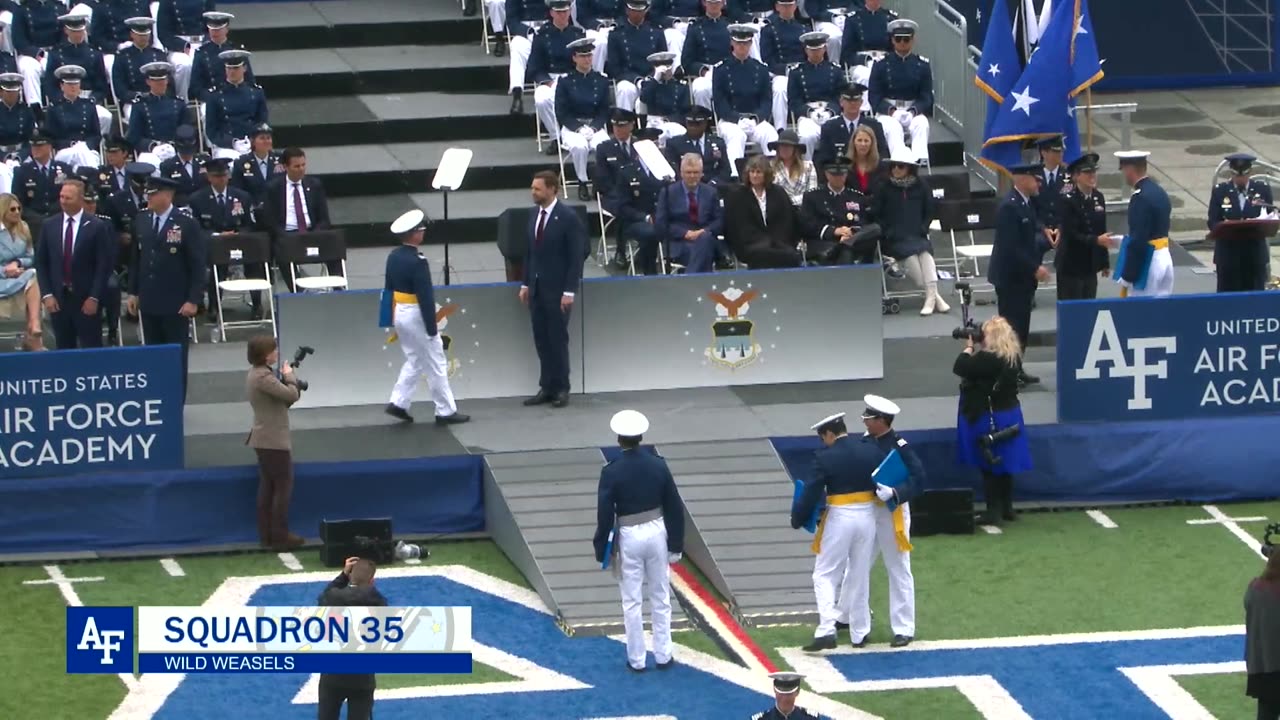 Vice President JD Vance Delivers a Commencement Address to the United States Air Force Academy