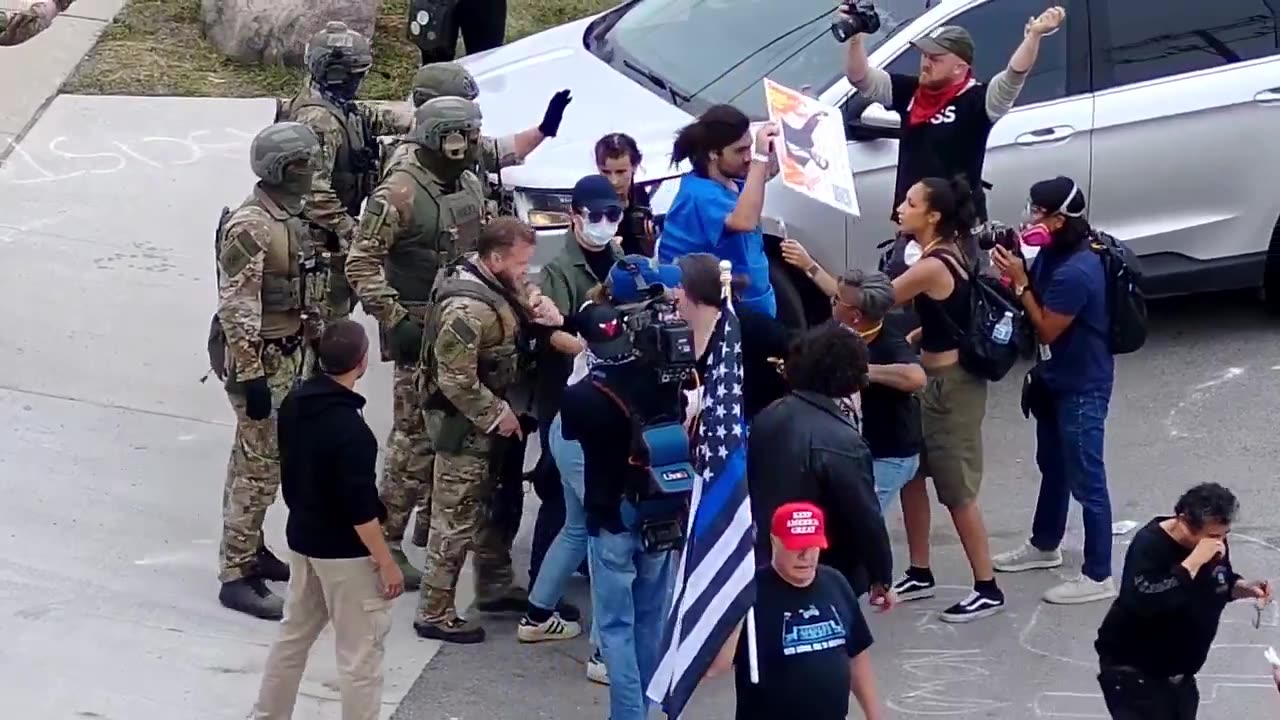 Violent protesters continue to obstruct official duties outside our Chicago facility.