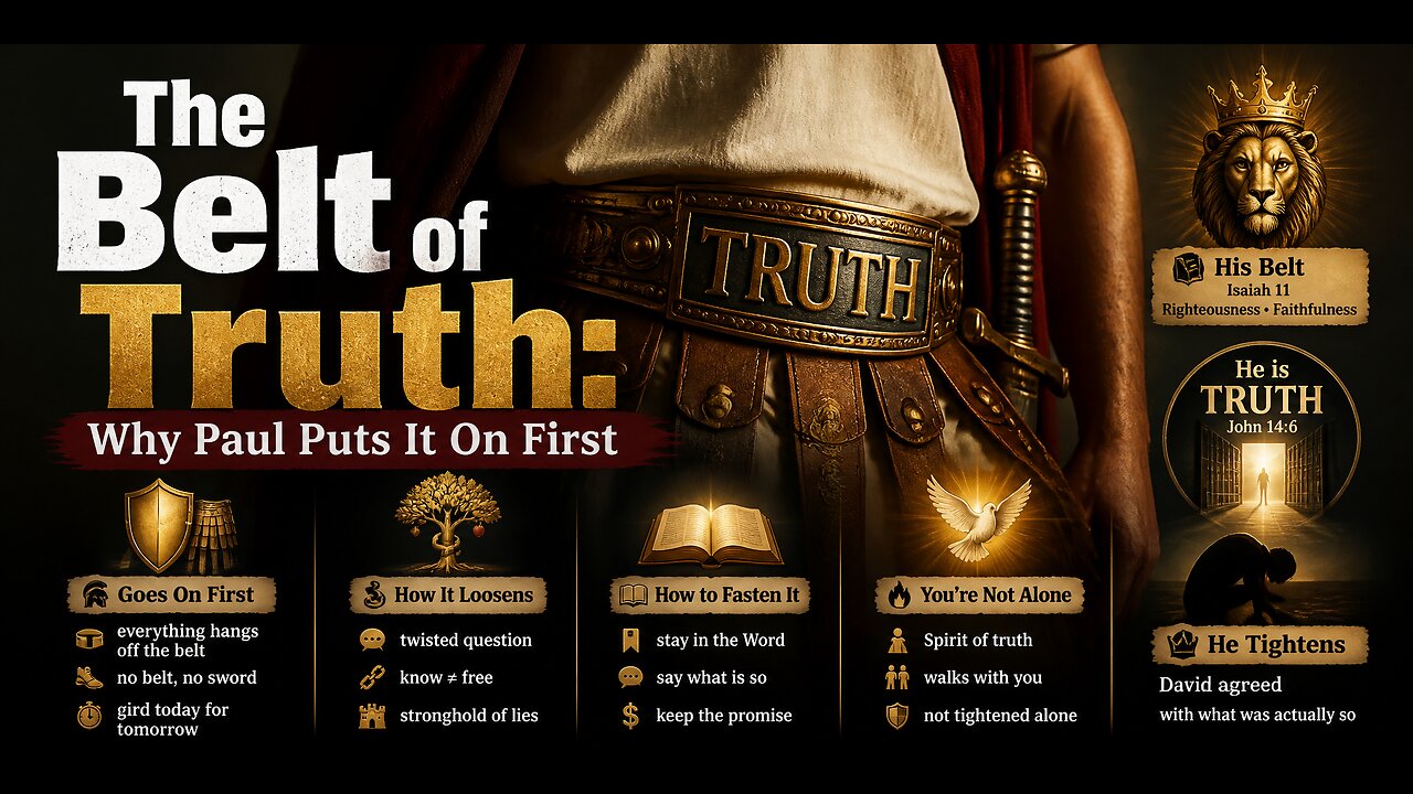 Rumble Exclusive: Words from the Lord and Belt of Truth Teaching