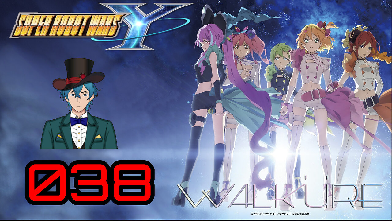 Lets Play Super Robot Wars Y (Cross Route) [038] Macross Delta: Walküre Under Attack [Bad Audio]