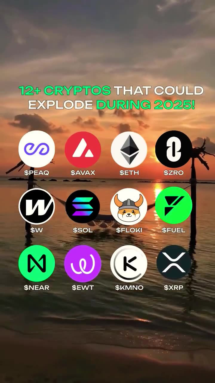 12+ CRYPTOS THAT COULD EXPLODE DURING 2025 🔥📈 #trading #bullrun #analysis #invest #memes #new