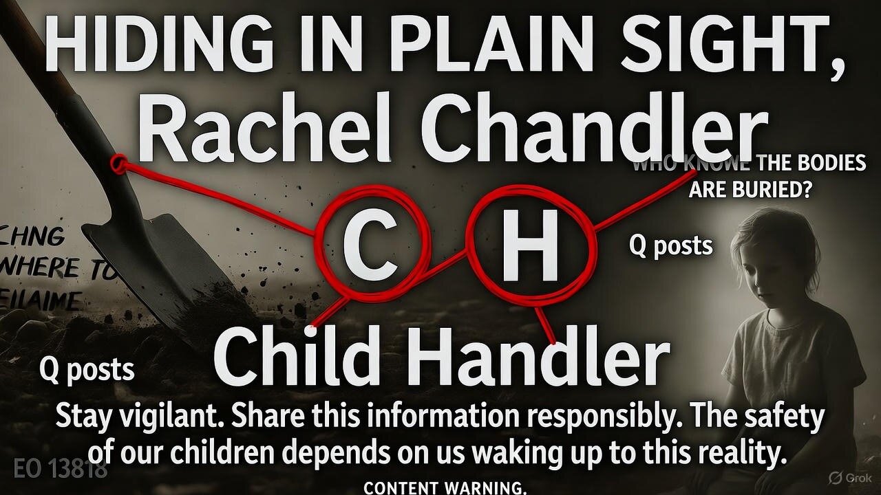 The Child Handler Exposed: Coded Names & The Fight to Save Children - The Q Post Coming True