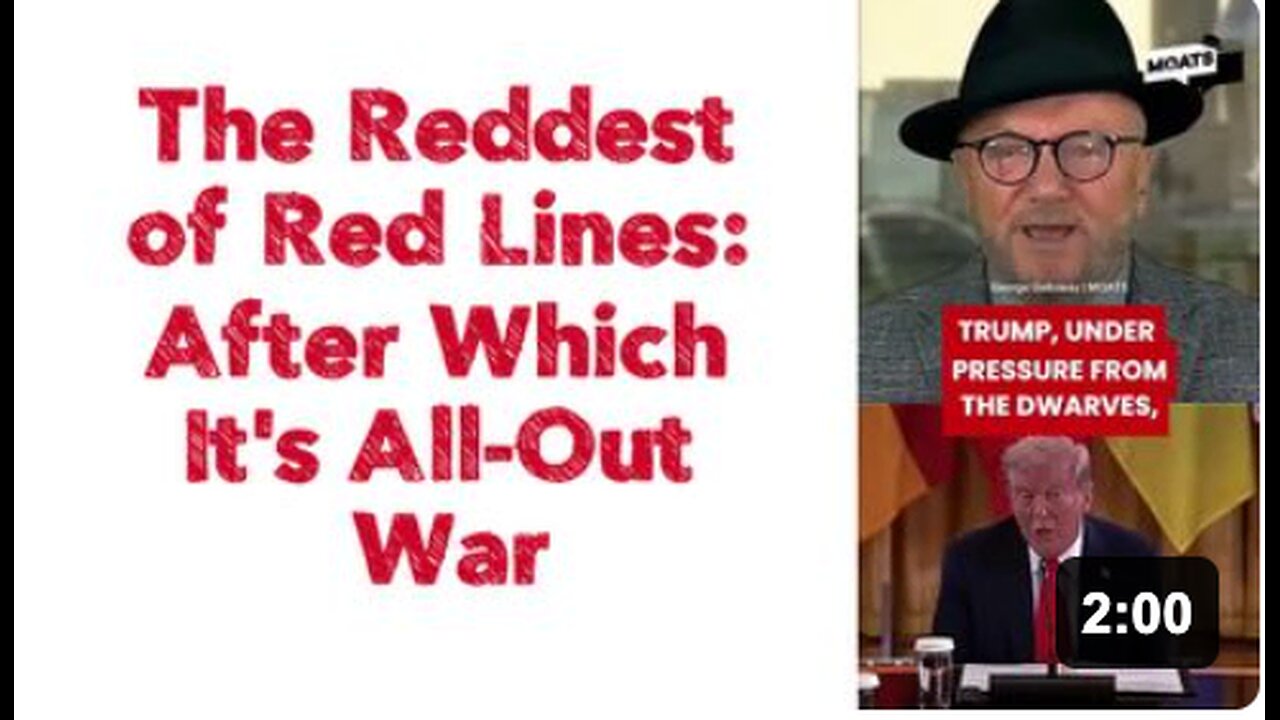 The Reddest of Red Lines: After Which Its All-Out War