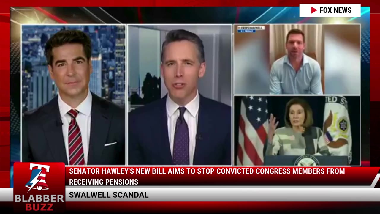 Senator Hawley's New Bill Aims To Stop Convicted Congress Members From Receiving Pensions