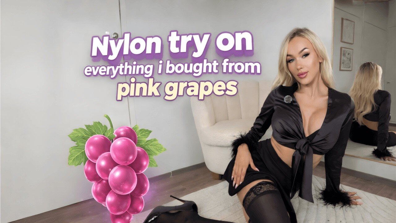Everything I Bought From PinkGrapes: Nylon & Spandex Try-On Haul by OonaLinna | KYZ TV