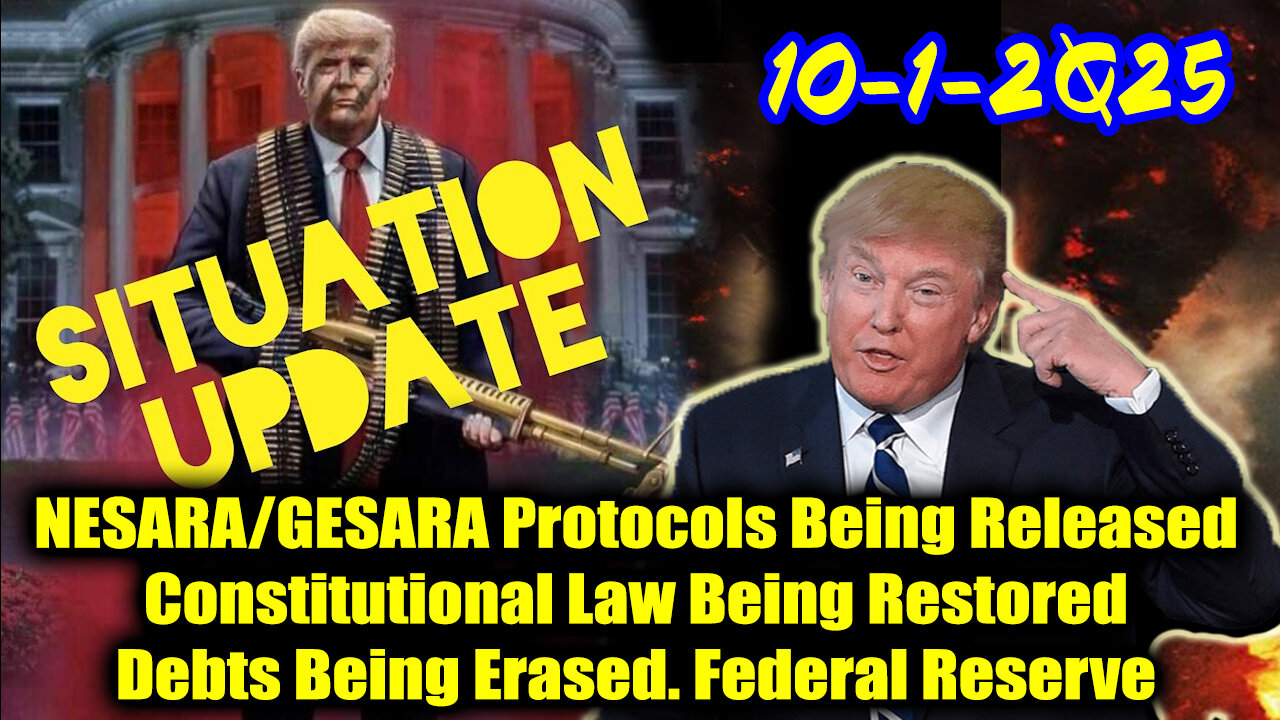 Situation Update 10.1.25 - Trumps Executive Orders, GITMO Update; Trumps Global Military Alliance