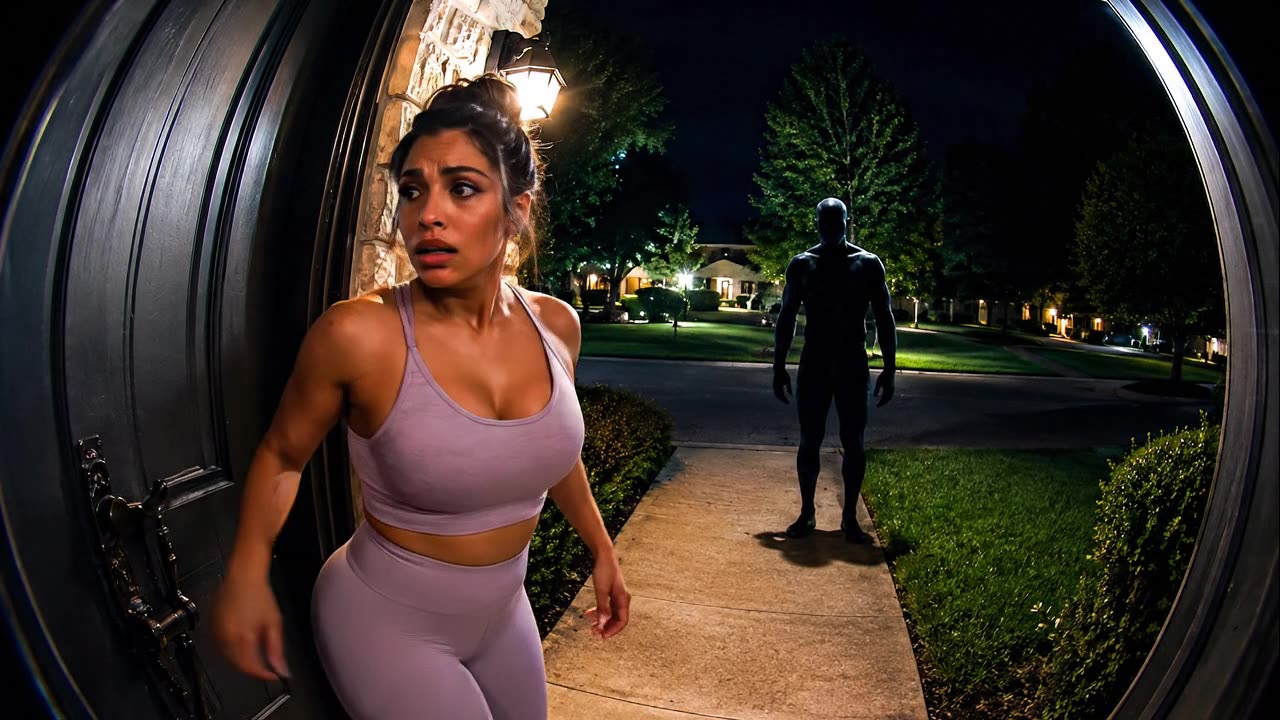 😱 Woman Caught on Doorbell Camera! Funny Girls Scary Pranks - Viral Video - Curvy Girl Model