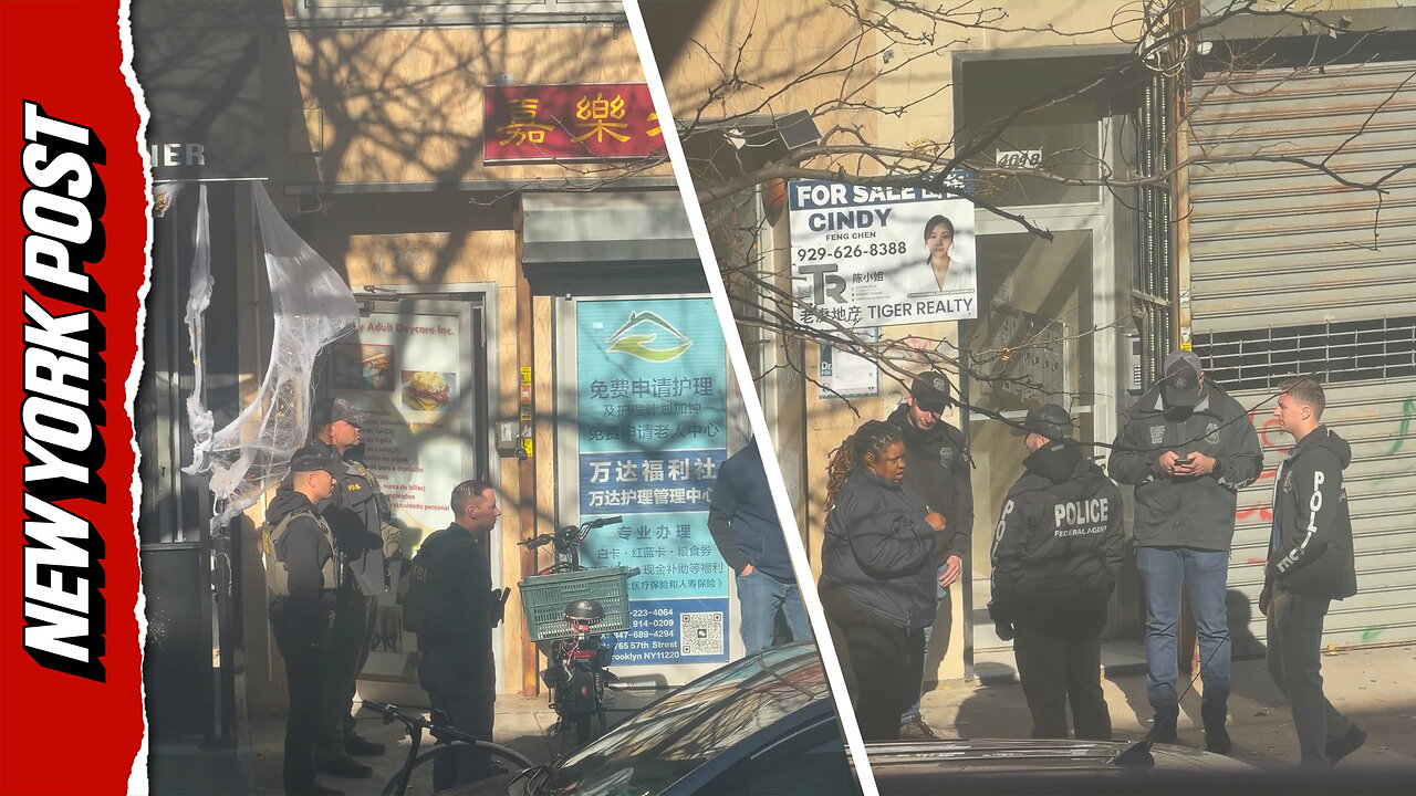 WATCH Federal Agents Raid Brooklyn Adult Day Care Centers In DHS Operation thumbnail