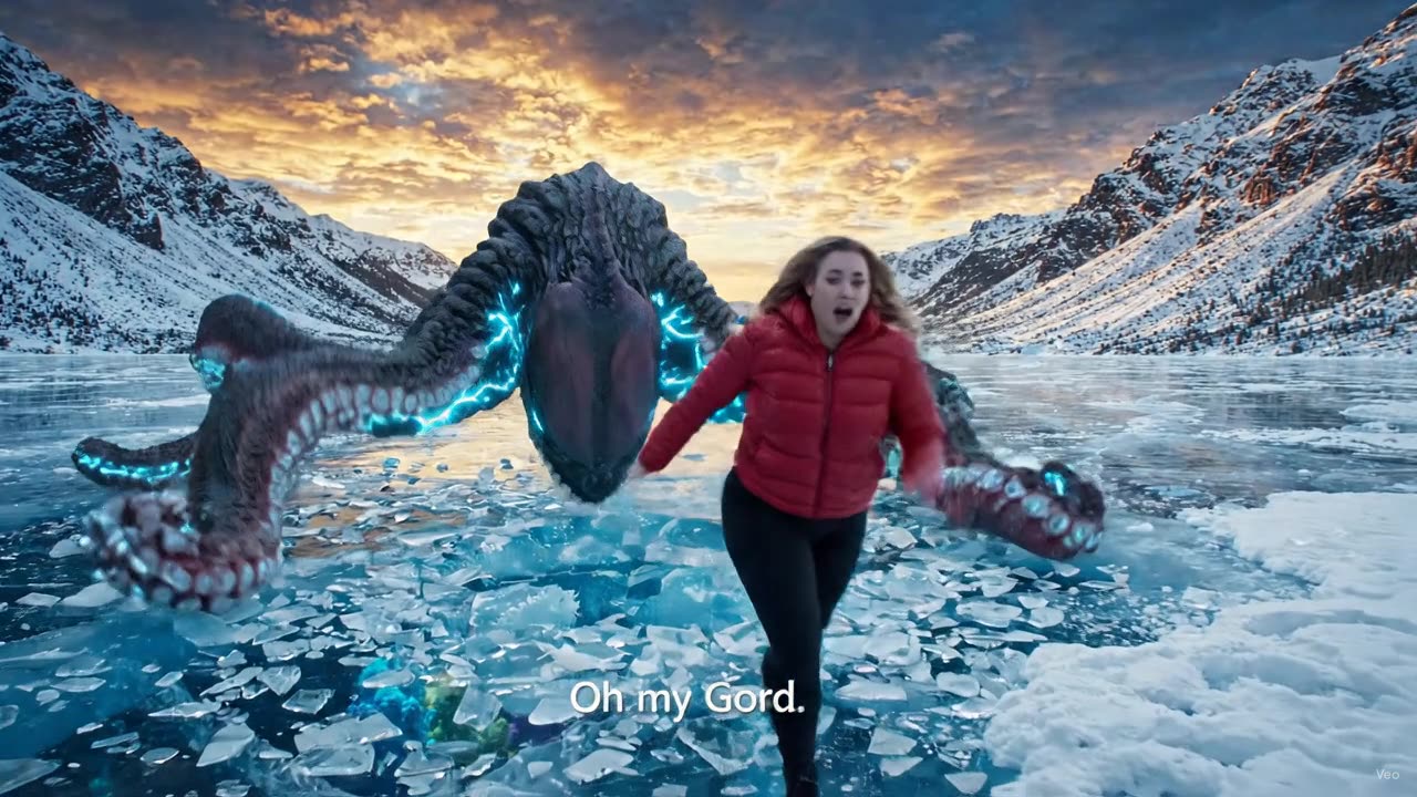 The Frozen Lake Cracked... Then the Tentacles Appeared