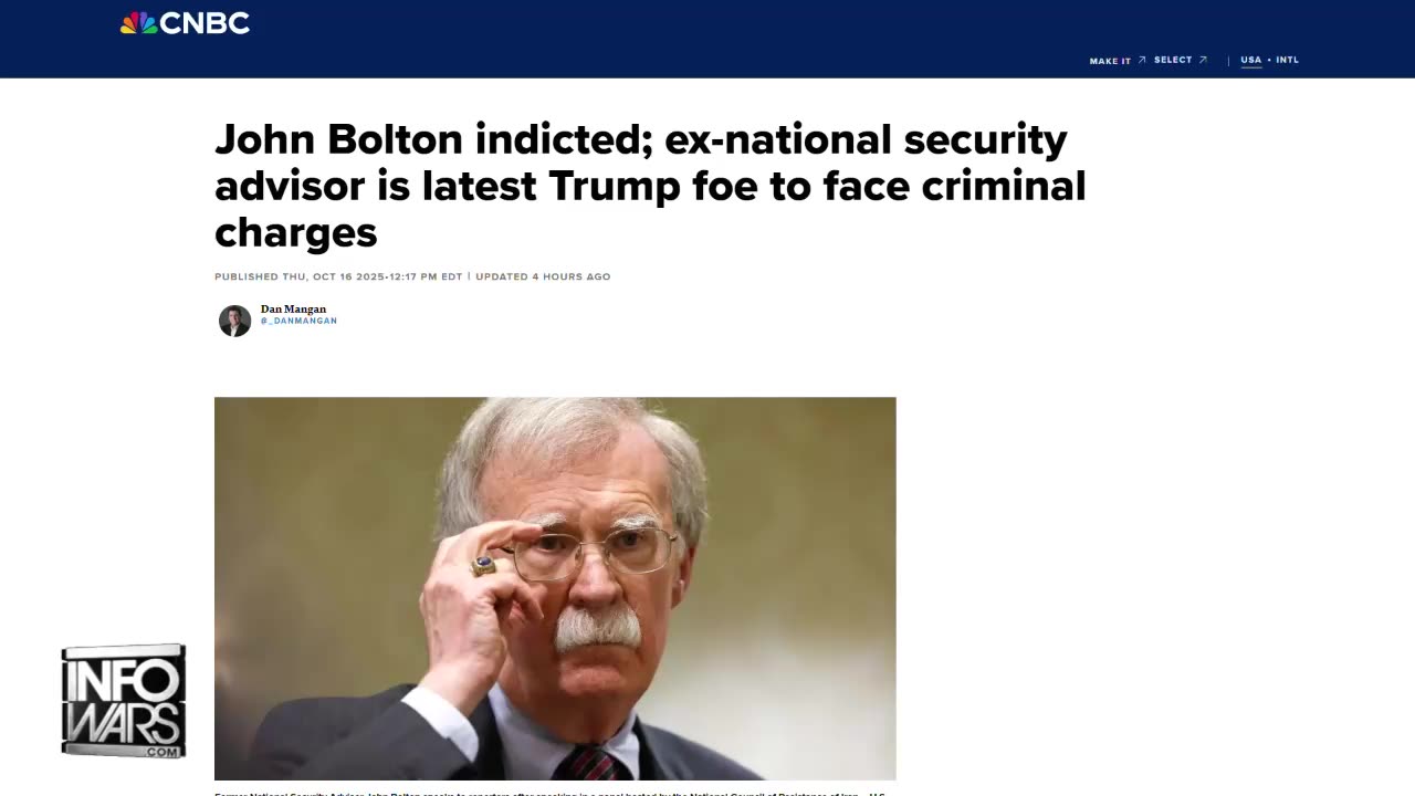 John Boltons Indictment & Predicts What Happens Next!