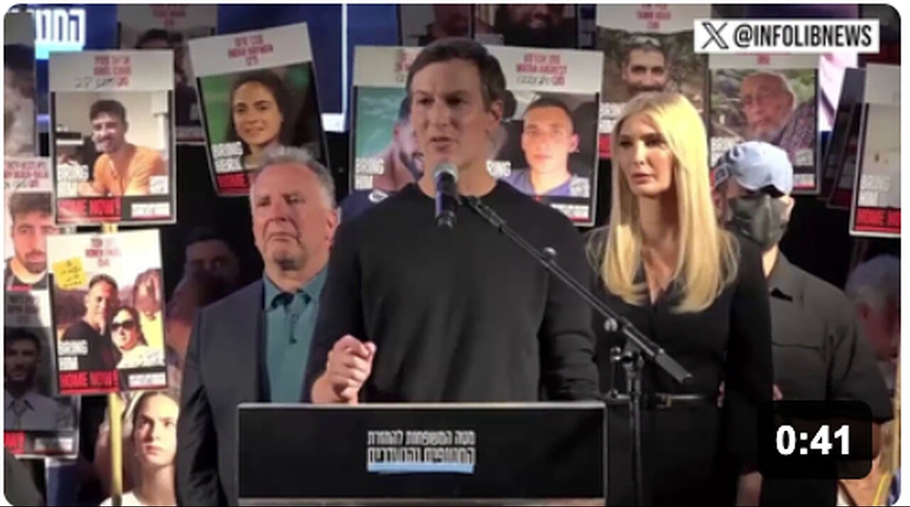Jared Kushner tells Israelis he is proud of them for not replicating the barbarism of the enemy and choosing to be exceptional. 🤮