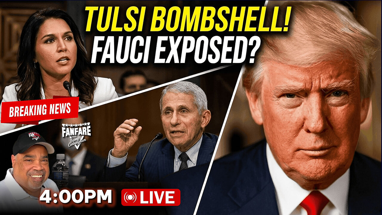Tulsi Gabbard Drops BOMBSHELL Info On Fauci Cover Up | President Trump Interview | More Fraud