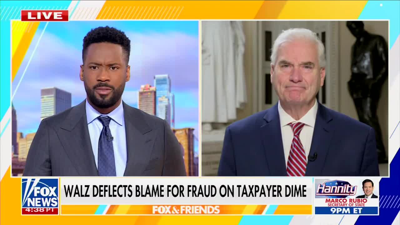 Rep. Tom Emmer: Fraudsters Have Already Stolen Over a Billion Dollars from the Taxpayers in Minnesota Under Tim Walz’s Watch
