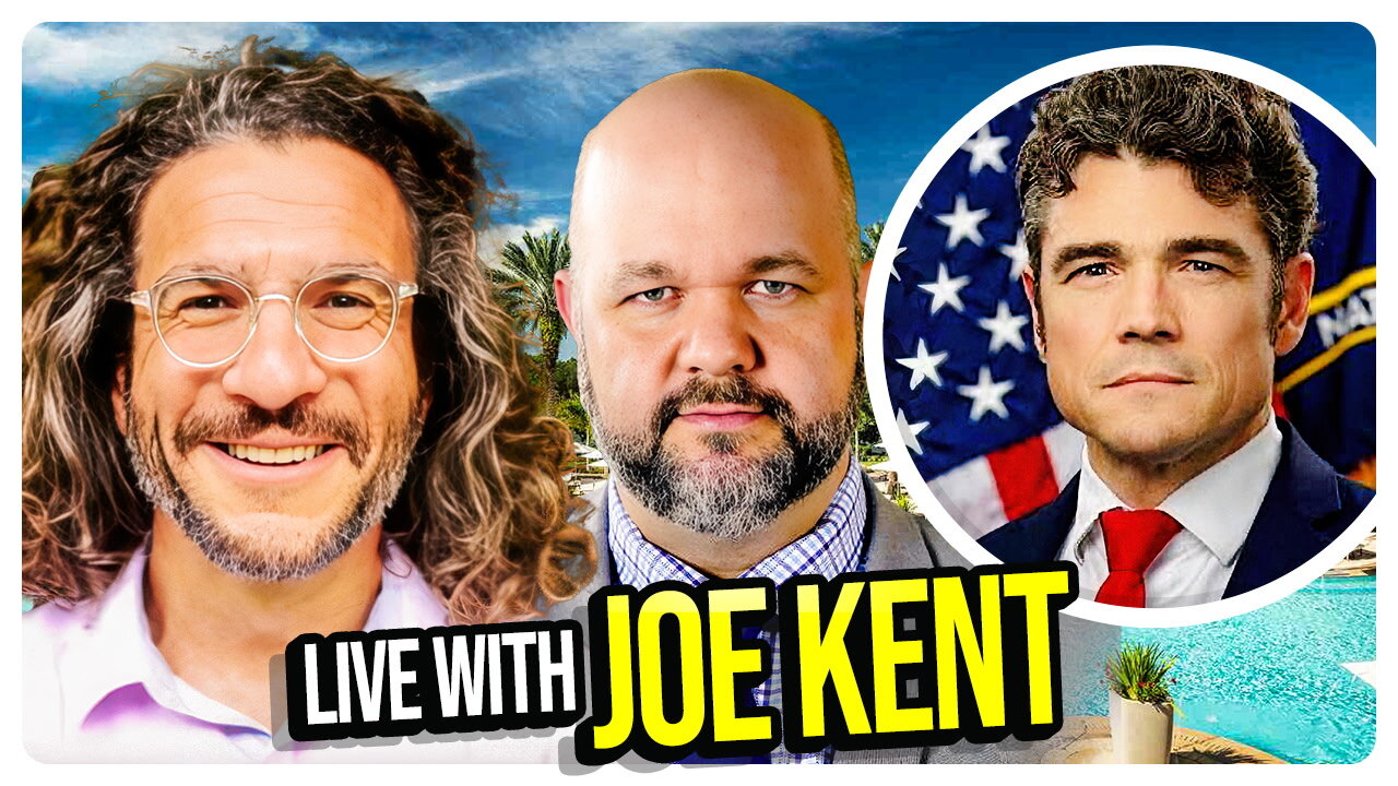Live with Joe Kent: From Butler, to Brian Cole, to Charlie Kirk, to Iran - BE THERE!