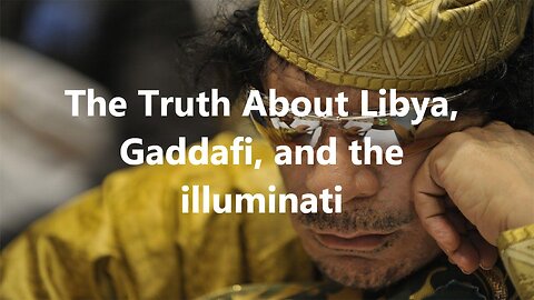 Gaddafi artwork