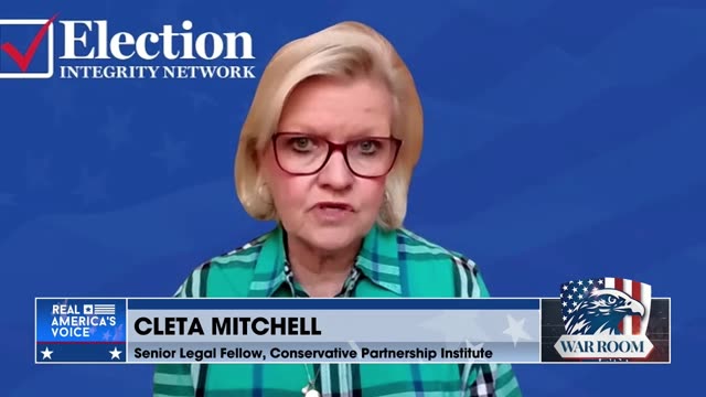 Mainstream Media Melts Down Over The Georgia Election Board Asking The DOJ To Investigate Voting Machines, Cleta Mitchell Breaks It All Down