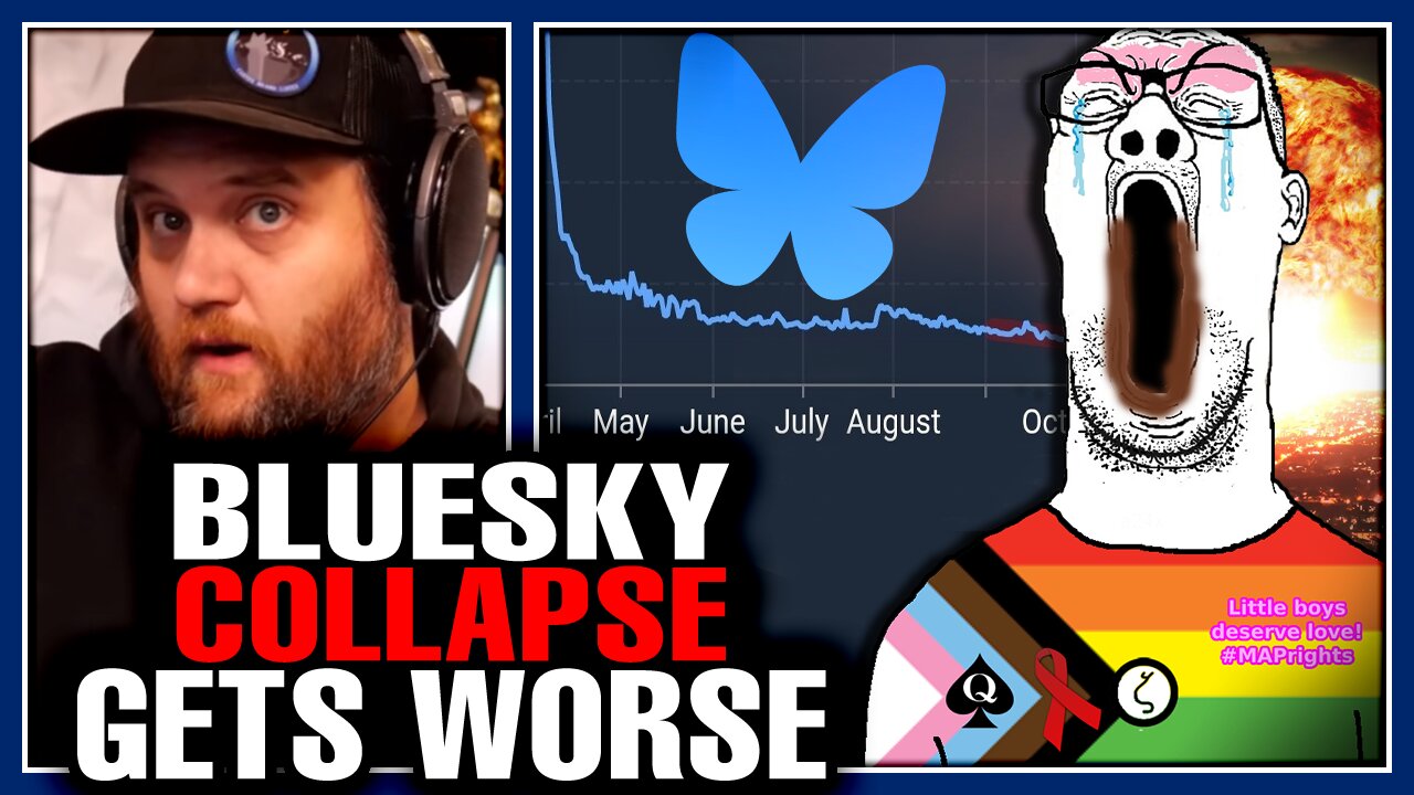 Bluesky Has COLLAPSED! Woke Ownerships Turns On Even More Woke Users In All Out War! Its Beautiful