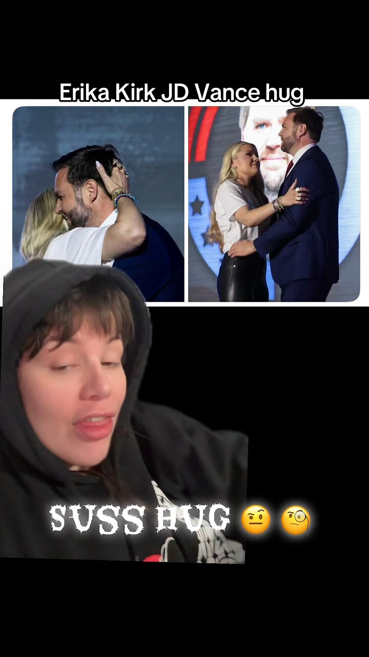 Erika Kirk & JD Vance Share INAPPROPRIATE Hug