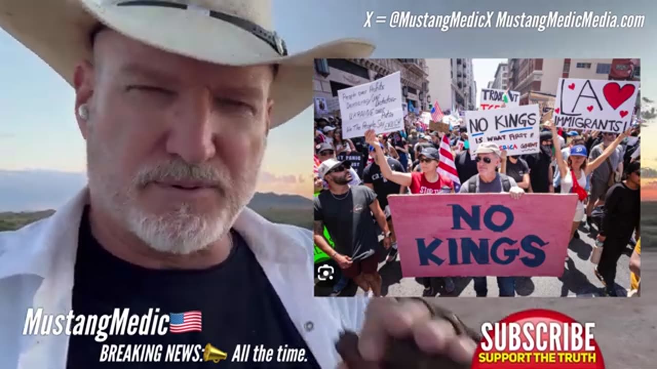 MustangMedic-BREAKING NEWS:📣 The “No Kings” Protest was an Operation.