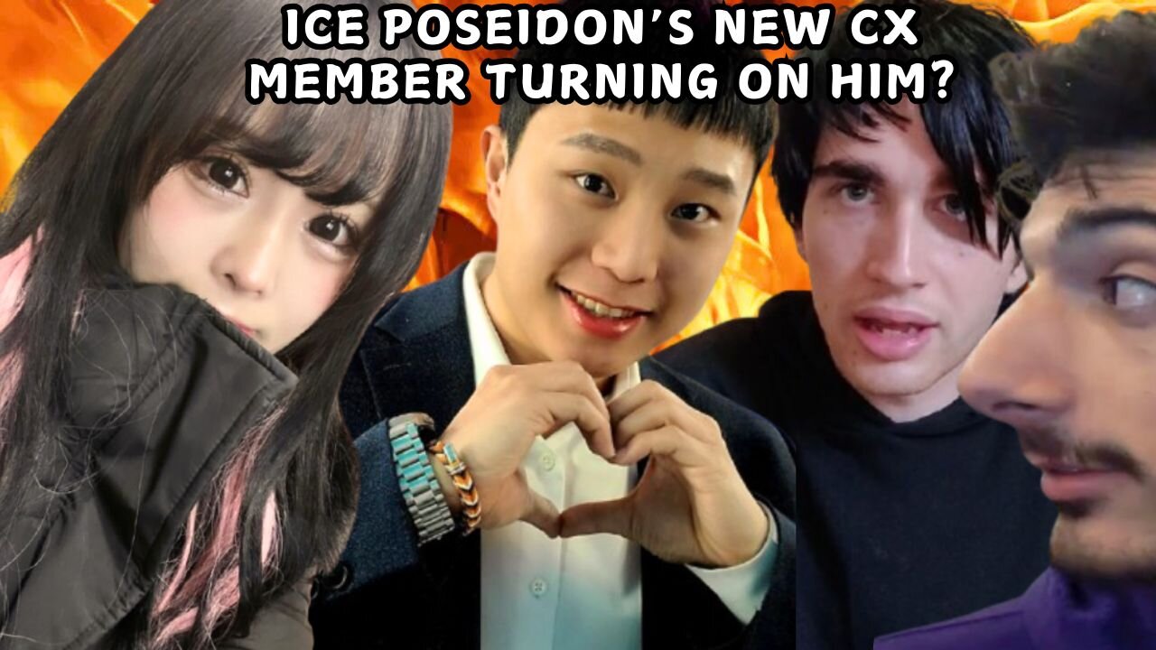 ICE POSEIDONS NEW CX MEMBER TURNING ON HIM? #iceposeidon #japan #kickstreaming