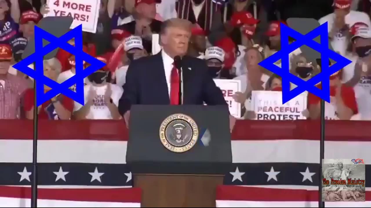 TRUMP ADMITS AMERICA IS ONLY IN THE MIDDLE EAST TO PROTECT ISRAEL